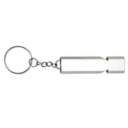 Aluminum Survival Whistle Dual Tube Outdoor Emergency Tool