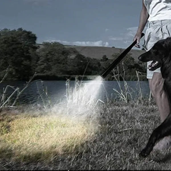 Heavy-Duty LED Flashlight with Multi-Mode Lighting