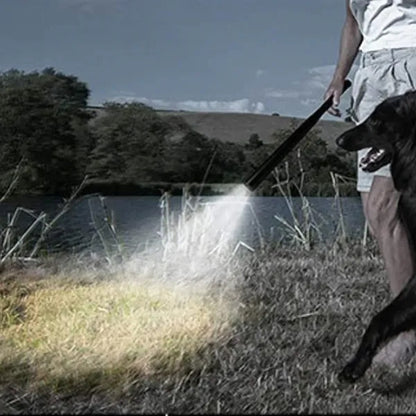 Heavy-Duty LED Flashlight with Multi-Mode Lighting
