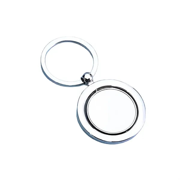 Custom Logo Metal Round Keychain Promotional Gift