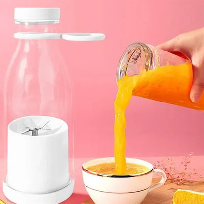 14Oz. Portable USB Rechargeable Blender Bottle