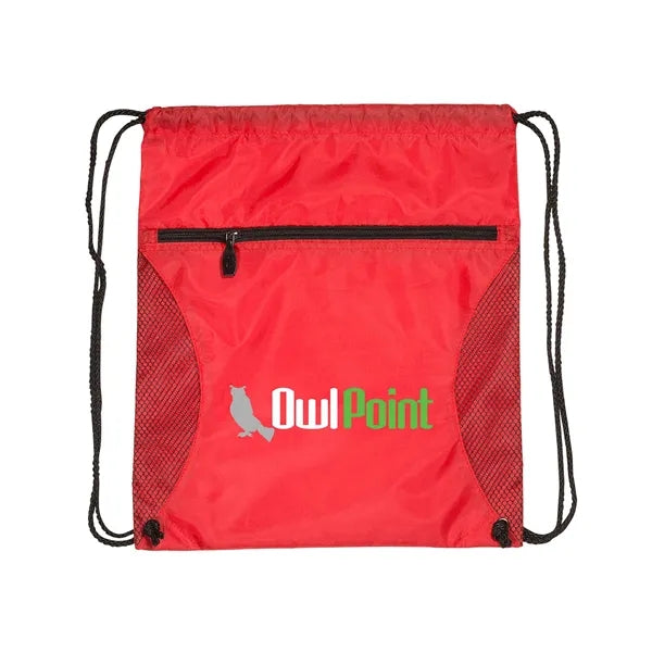 Mesh Drawstring Backpack
