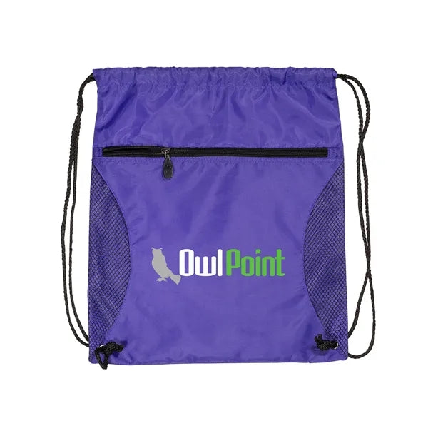 Mesh Drawstring Backpack