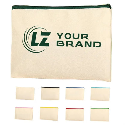 Blank DIY Craft Canvas Pencil Pen Case