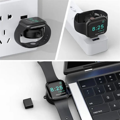USB Magnetic Watch Charger Built-in Safety Protections