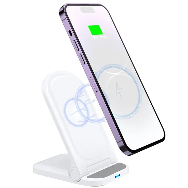 LED Indicator Anti-Slip 15W Fast Wireless Charger Stand