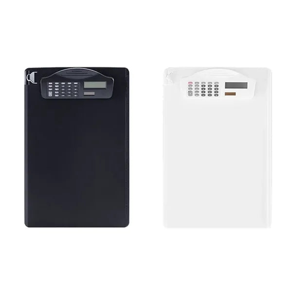 A4 Clipboard with Solar Rechargeable Calculator