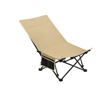 Portable Beach Leisure Low Foot Chair for Sitting and Lying