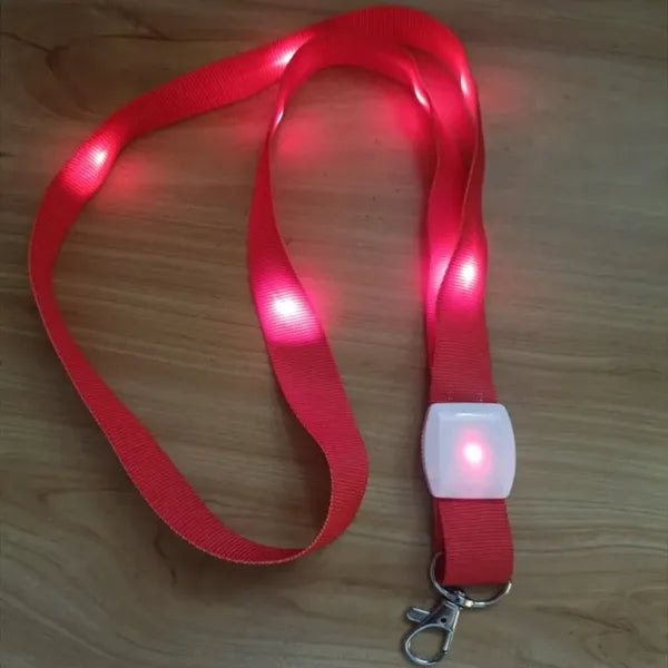 Christmas LED Light Up Lanyard
