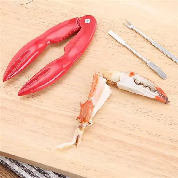 Special Red Lobster Shell Shaped Aluminum Alloy Crab Claws