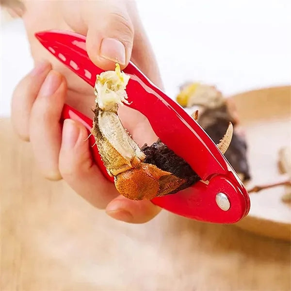 Special Red Lobster Shell Shaped Aluminum Alloy Crab Claws