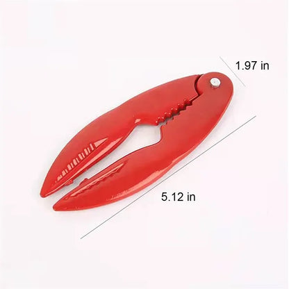Special Red Lobster Shell Shaped Aluminum Alloy Crab Claws