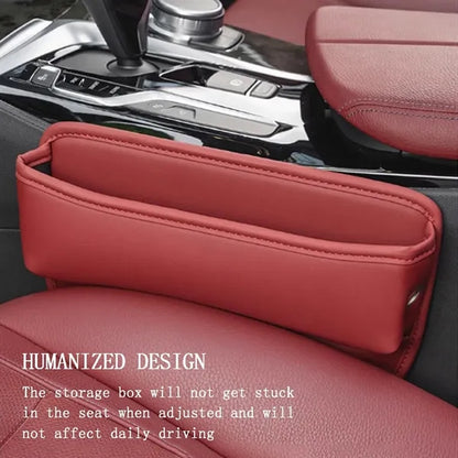 Multi-Layer PU Leather Storage Bag Between Seats Gap