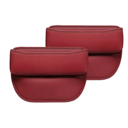 Multi-Layer PU Leather Storage Bag Between Seats Gap