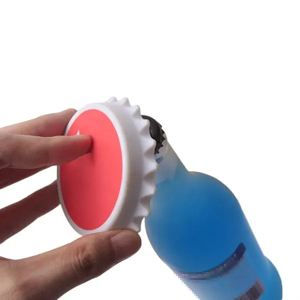 Dual Function Anti-Slip Grip Magnetic Bottle Opener
