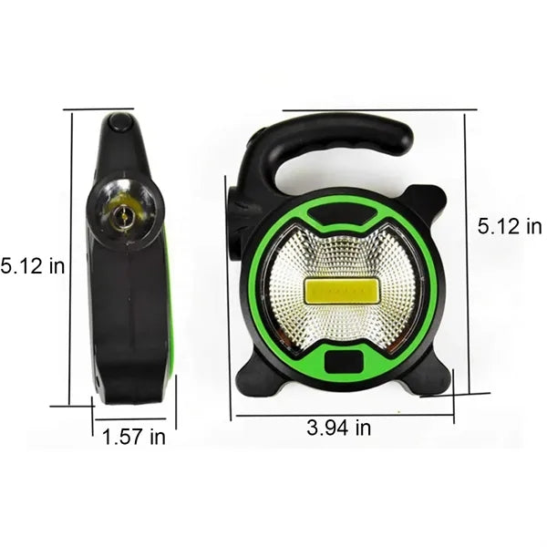 Portable Strong Lighting LED Camping Lamp with Side Light