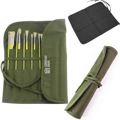 Canvas Paint Brush Holder