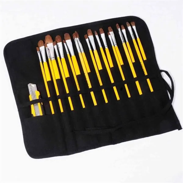 Canvas Paint Brush Holder