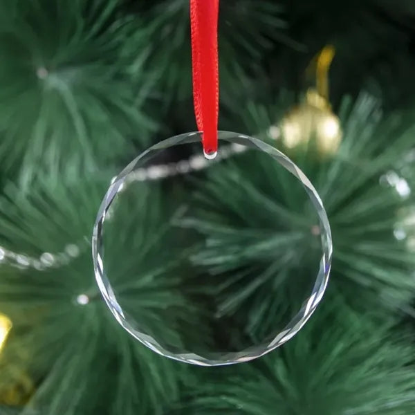 3 Inch Christmas Crystal Ornament