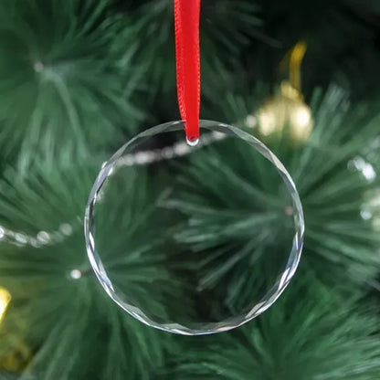 3 Inch Christmas Crystal Ornament
