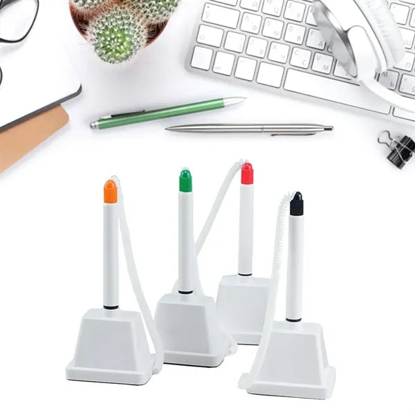 Ballpoint Pen Holder Set with Anti-Lost Hinge