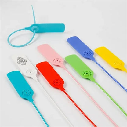 Plastic Self Locking Security Shoe Tags