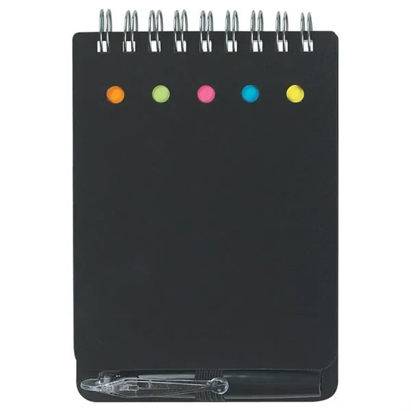 Minimalist Portable PP Cover Vertical Spiral Notebooks