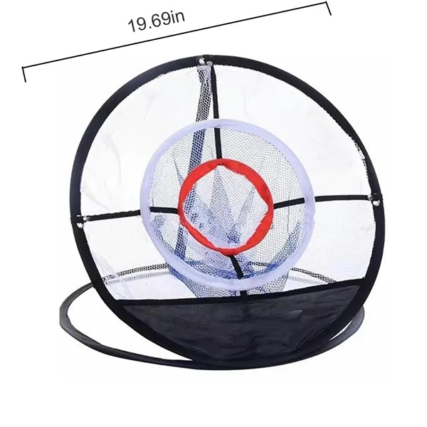Portable Three-Layer Golf Chipping Practice Target Net