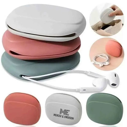 Silicone Data Cable Storage Bag