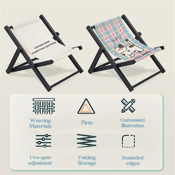 Heat Transfer Printed Plastic Mobile Phone Stand Holder