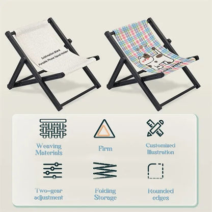 Heat Transfer Printed Plastic Mobile Phone Stand Holder