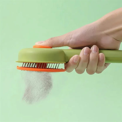 Self-cleaning Slicker Brush with Soft Massage for Pets