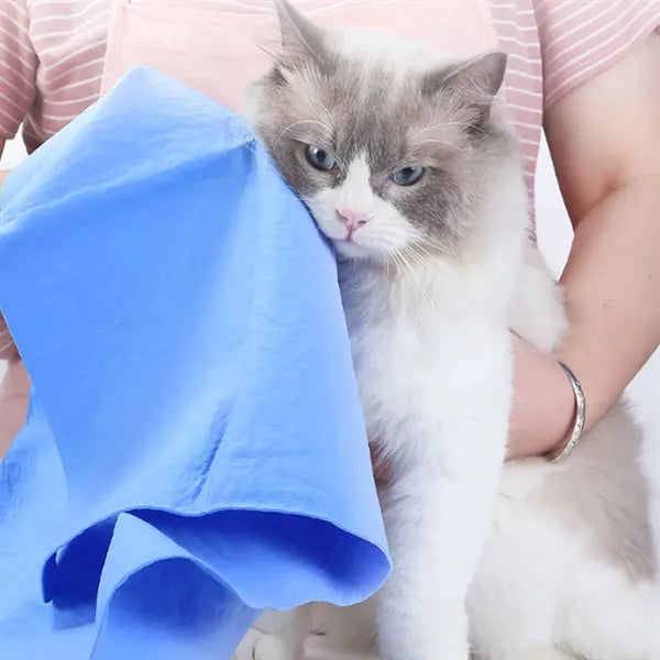 Quick-Drying Super Absorbent Shammy Dog Towel for Pets