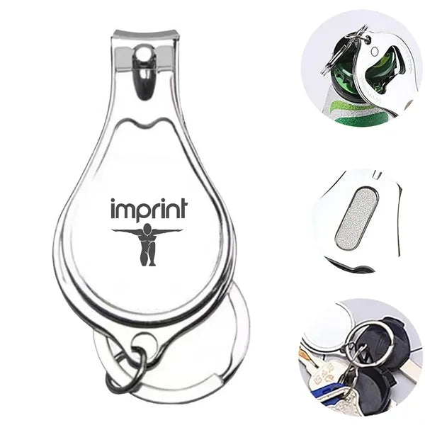 Nail Clipper Bottle Opener with Logo