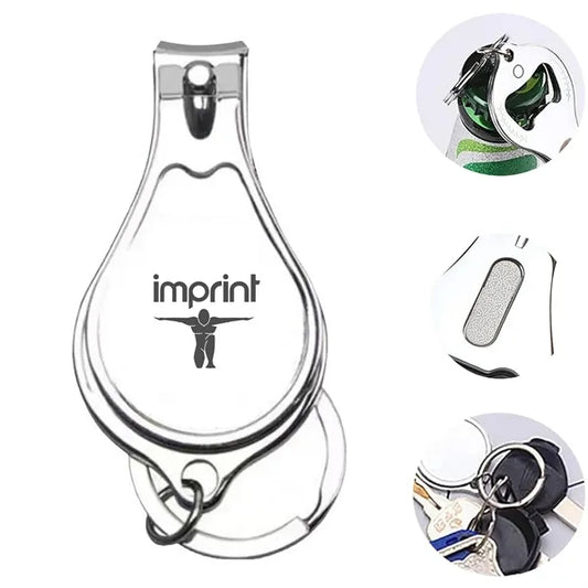 Nail Clipper Bottle Opener with Logo
