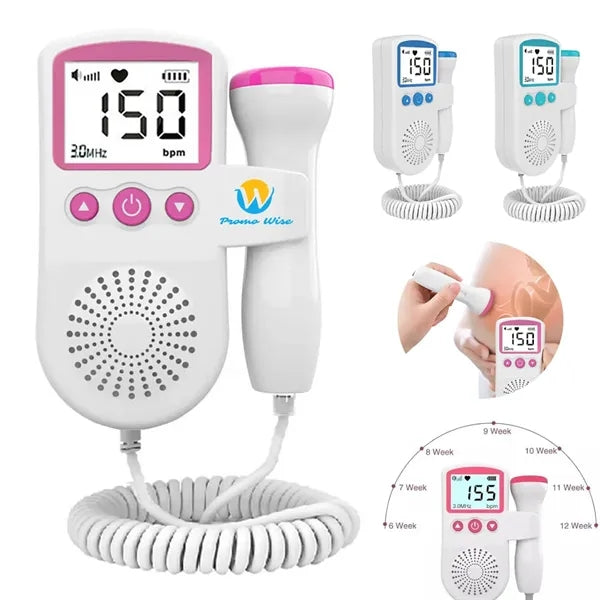 Handheld Portable Highly Sensitive Probe Home Fetal Doppler