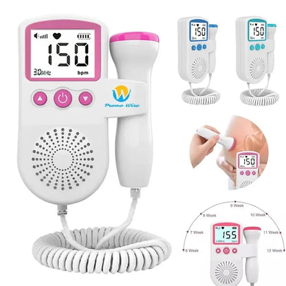 Handheld Portable Highly Sensitive Probe Home Fetal Doppler