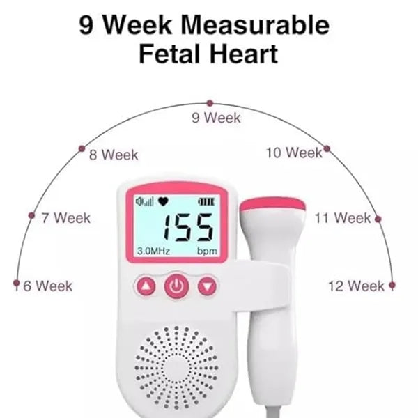 Handheld Portable Highly Sensitive Probe Home Fetal Doppler