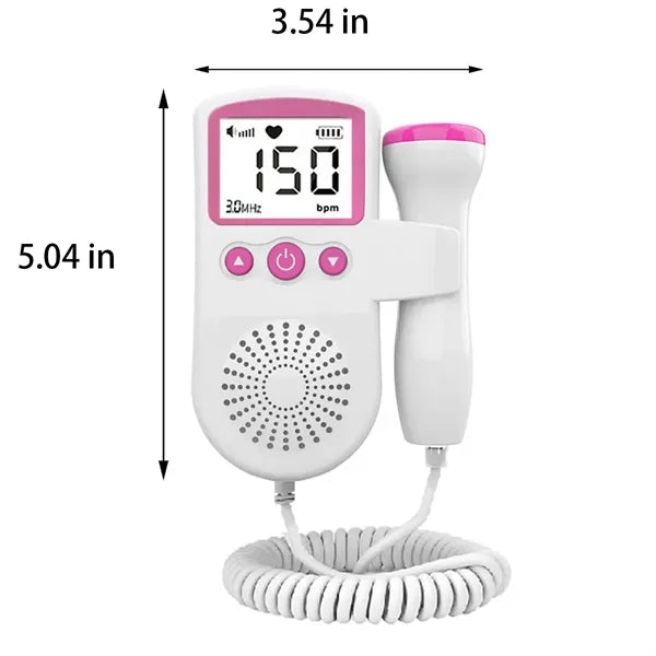 Handheld Portable Highly Sensitive Probe Home Fetal Doppler