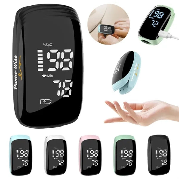 Rechargeable Blood Oxygen Saturation with Pulse Monitor