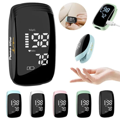 Rechargeable Blood Oxygen Saturation with Pulse Monitor