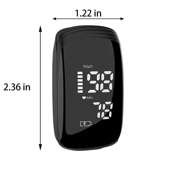Rechargeable Blood Oxygen Saturation with Pulse Monitor