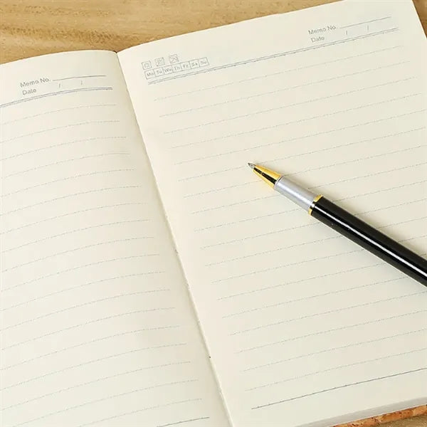 A5 Eco-Friendly Cork Journal with Elastic Closure