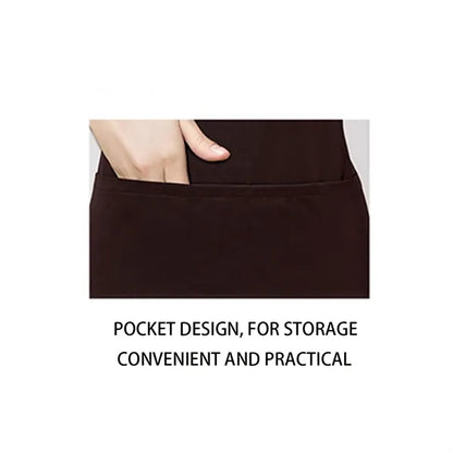 Waterproof Oil-Proof And Plain Apron In Kitchen