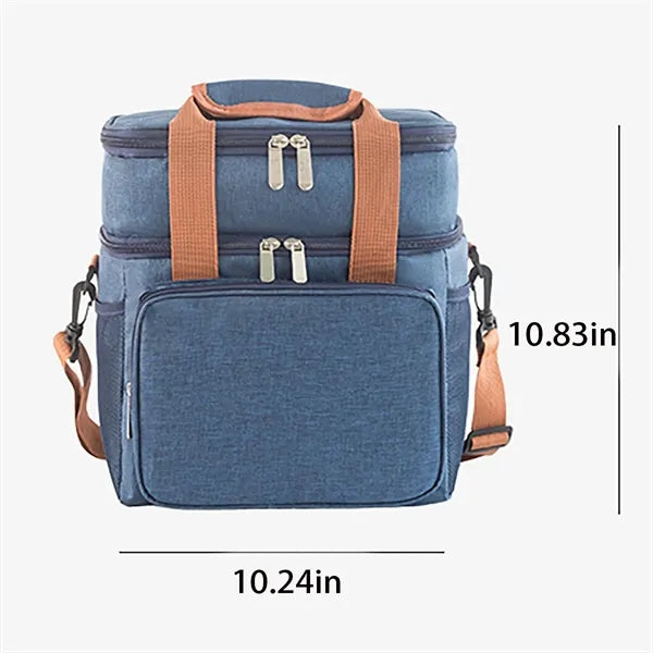 Portable Thick Double-Layer Picnic Camping Insulation Bag