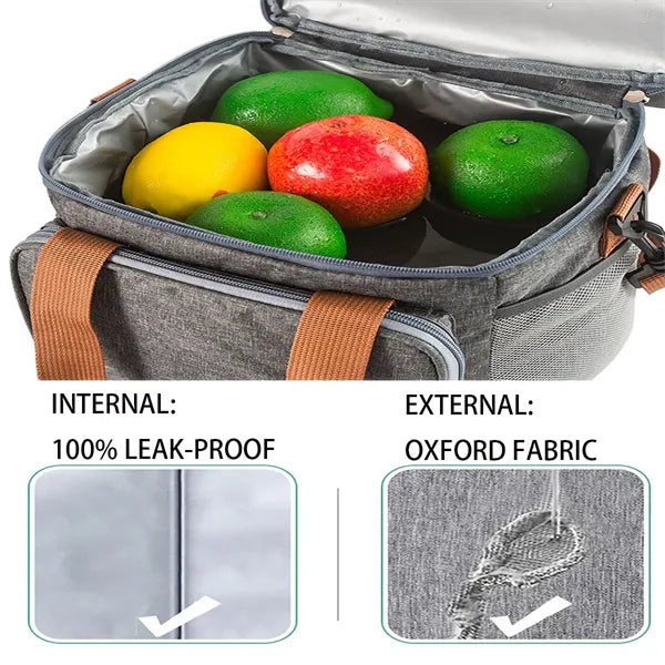 Portable Thick Double-Layer Picnic Camping Insulation Bag