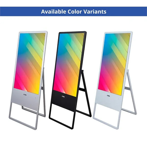 Portable LED Digital Display Signage with Floor Stand 32inch