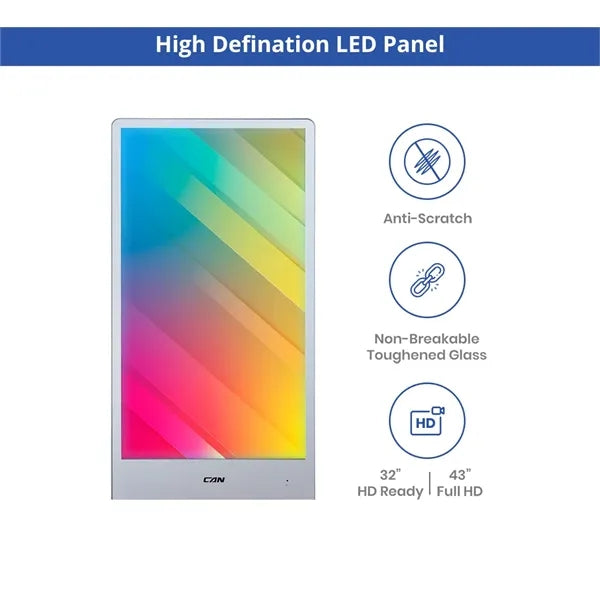 Portable LED Digital Display Signage with Floor Stand 32inch