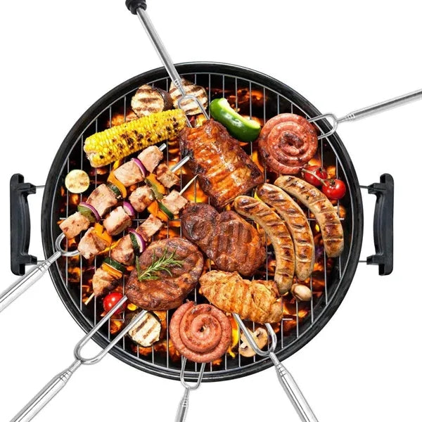 Stainless Steel Marshmallow Roasting BBQ Sticks