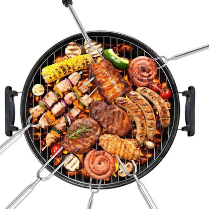 Stainless Steel Marshmallow Roasting BBQ Sticks